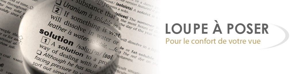 Loupe à poser